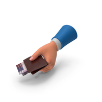 Hand Hold Money Wallet Bill Jordan 50 Dinars Give PNG & PSD Images