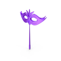 Circus Carnival Face Eye Mask With Hand PNG & PSD Images