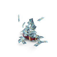 Box Full Out Fly Kuwait 10 Dinars Money Notes PNG & PSD Images