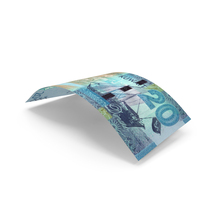 Falling Note Kuwait 10 Dinars Money PNG & PSD Images