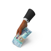 Giving Kuwait 10 Dinars Money Bill Hand Hold PNG & PSD Images