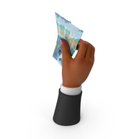 Hand Hold Money Bill Kuwait 10 Dinars PNG & PSD Images