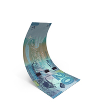Kuwait 10 Dinars Falling Money Note PNG & PSD Images