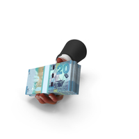 Kuwait 10 Dinars Holding Giving Bill Money PNG & PSD Images