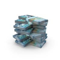 Kuwait 10 Dinars Money Currency Lot Stack PNG & PSD Images