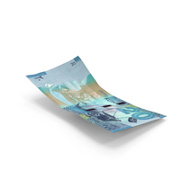 Kuwait 10 Dinars Money Falling Single Note Ground PNG & PSD Images