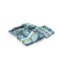 Kuwait 10 Dinars Money Lots Arranged PNG & PSD Images
