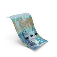 Kuwait 10 Dinars Money Note Falling PNG & PSD Images