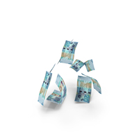 Kuwait 10 Dinars Money Notes Falling Bill PNG & PSD Images