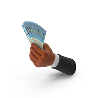 Kuwait 10 Dinars Notes Holding Hand Money PNG & PSD Images