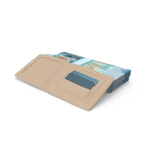 Leather Wallet Bill Kuwait 10 Dinars Money Bills PNG & PSD Images