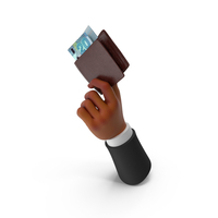 Money Wallet Bill Kuwait 10 Dinars Hand Hold PNG & PSD Images