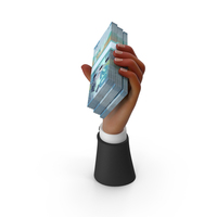 Raising Hand Win Kuwait 10 Dinars Money PNG & PSD Images