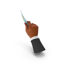 Right Hand Holding Kuwait 10 Dinars Note Money PNG & PSD Images
