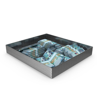 Tray With Kuwait 10 Dinars Money Lots PNG & PSD Images