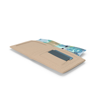 Wallet Cream Open Bill Kuwait 10 Dinars Money PNG & PSD Images
