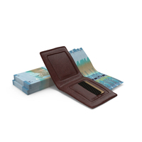 Wallet Open Kuwait 10 Dinars Money Bill Ground PNG & PSD Images