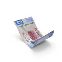 Falling Mexico 500 Pesos Money Notes Currency Note PNG & PSD Images