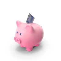 Mexico 500 Pesos Folded Piggy Bank Save PNG & PSD Images