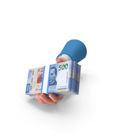 Mexico 500 Pesos Holding Giving Bill Money PNG & PSD Images