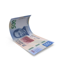 Mexico 500 Pesos Money Fly Note PNG & PSD Images