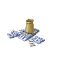 Mexico 500 Pesos Money Notes Bag Coins Currency PNG & PSD Images