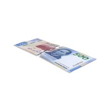 Split Two Pieces Mexico 500 Pesos Money Note PNG & PSD Images