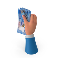 Bill Russia 2000 Rubles Money Currency Notes Hand Hold PNG & PSD Images