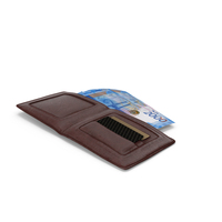 Brown Wallet Russia 2000 Rubles Money Bill Ground PNG & PSD Images