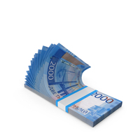 Cash Flow Russia 2000 Rubles Money PNG & PSD Images