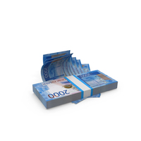 Cash Flow Russia 2000 Rubles Money Lot PNG & PSD Images