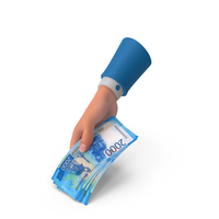 Giving Russia 2000 Rubles Money Bill Hand Hold PNG & PSD Images