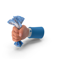 Giving Russia 2000 Rubles Money Strength Hand Hold PNG & PSD Images