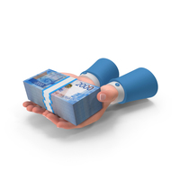 Helping Hands Loan Russia 2000 Rubles Bill Money PNG & PSD Images