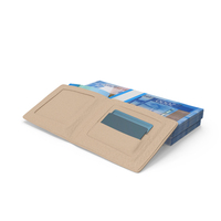 Leather Wallet Bill Russia 2000 Rubles Money Bills PNG & PSD Images
