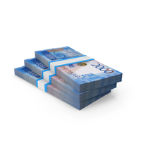 Russia 2000 Rubles Note Ladder Money PNG & PSD Images