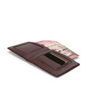 Brown Wallet Saudi 100 Riyals Money Bill Ground PNG & PSD Images