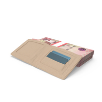 Leather Wallet Bill Saudi 100 Riyals Money Bills PNG & PSD Images