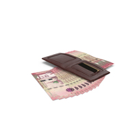 Leather Wallet Ground Bill Saudi 100 Riyals Money PNG & PSD Images