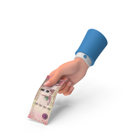 Right Hand Giving Saudi 100 Riyals Note Money PNG & PSD Images