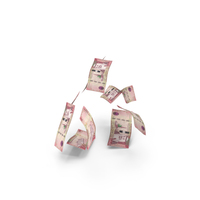 Saudi 100 Riyals Money Notes Falling Bill PNG & PSD Images