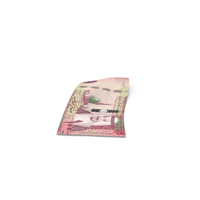 Saudi 100 Riyals Money single Note On Ground PNG & PSD Images