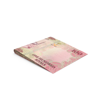 Single Saudi 100 Riyals Proper Fold Ground PNG & PSD Images