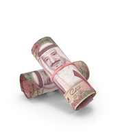 Two Saudi 100 Riyals Money Notes Curency Bills PNG & PSD Images
