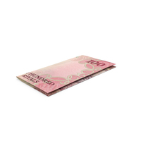 Bill Saudi 100 Riyals Ground Fold PNG & PSD Images