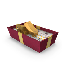 Box Gold Biscuit Lots Saudi 200 Riyals Money Notes PNG & PSD Images
