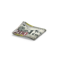 Double Saudi 200 Riyals Fold Ground PNG & PSD Images