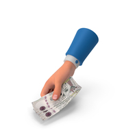 Hand Give Money Bill Saudi 200 Riyals PNG & PSD Images