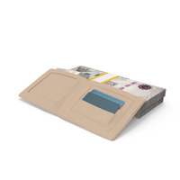 Leather Wallet Bill Saudi 200 Riyals Money Bills PNG & PSD Images