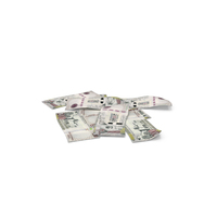 Saudi 200 Riyals Money Few Notes On Ground PNG & PSD Images
